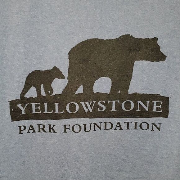 Yellowstone Park Foundation T Shirt XL - Picture 4 of 6